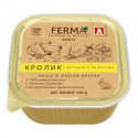 Ferma  Кролик с курицей и яблоками  д/с 150 гр